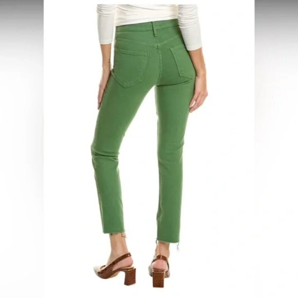 Mother The Mid Rise Dazzler Ankle Fray Play Date in Juniper Size 29 - Picture 2 of 13